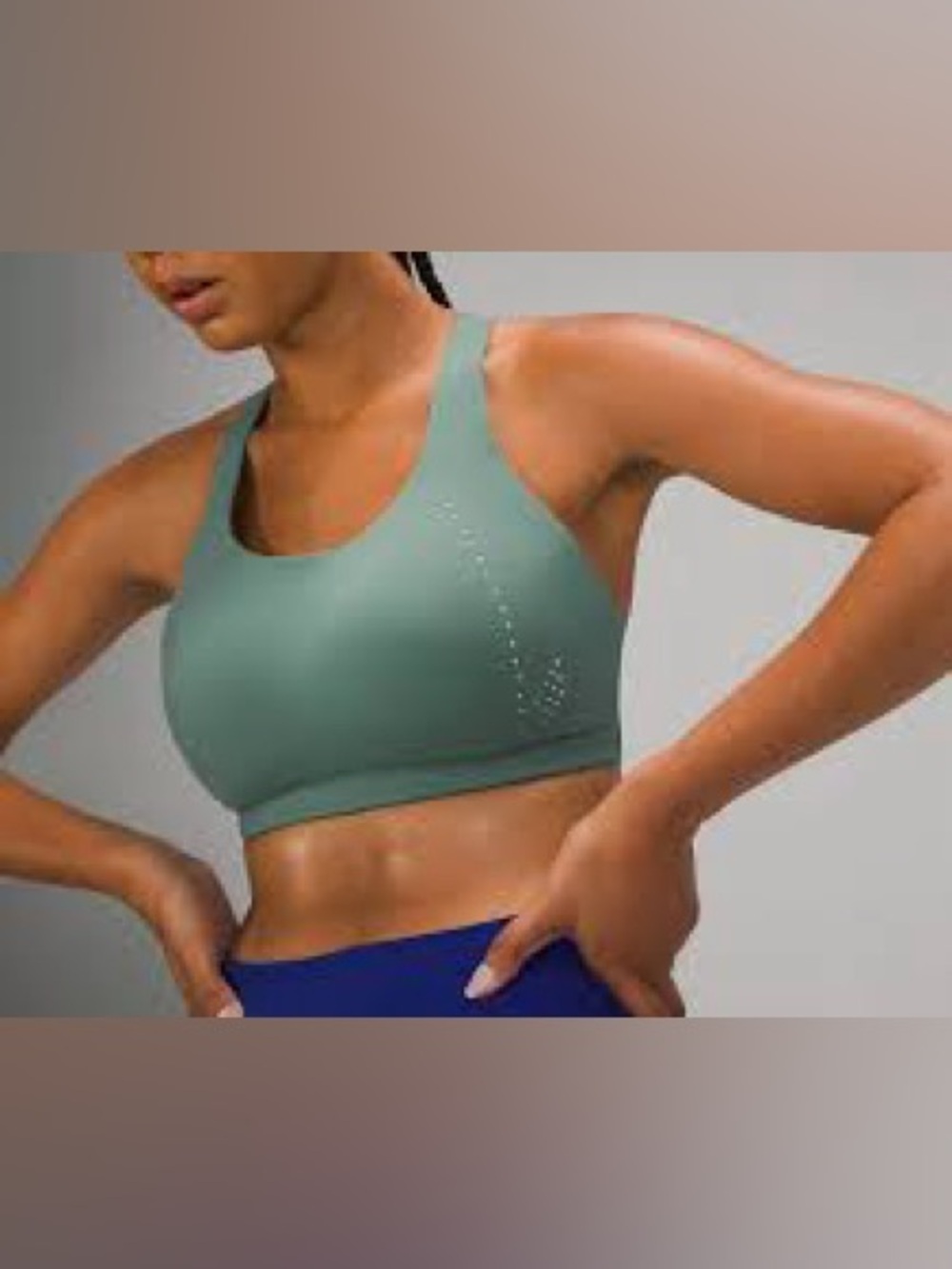 lululemon athletica Air support bra  Seamless Racerback Sports  bra $98
